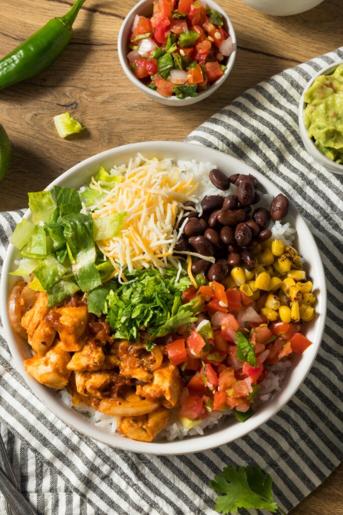 Pioneer Woman Burrito Bowls