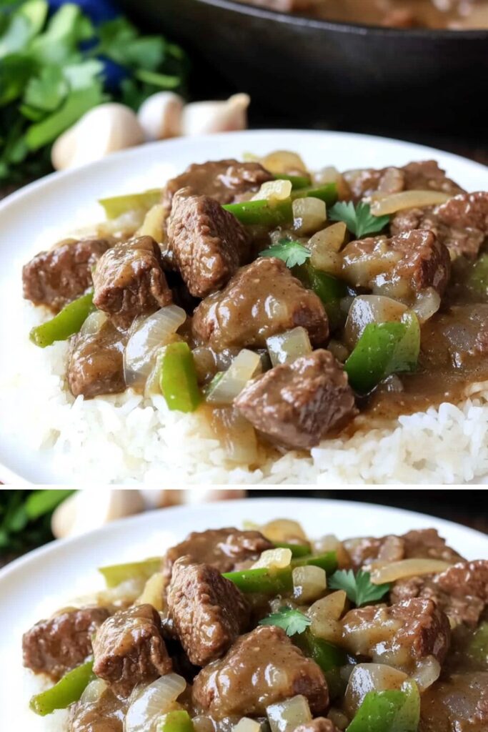 Beef Tips And Rice