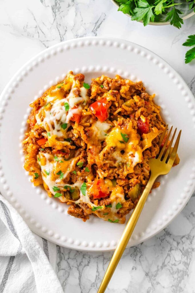 Pioneer Woman Stuffed Pepper Casserole