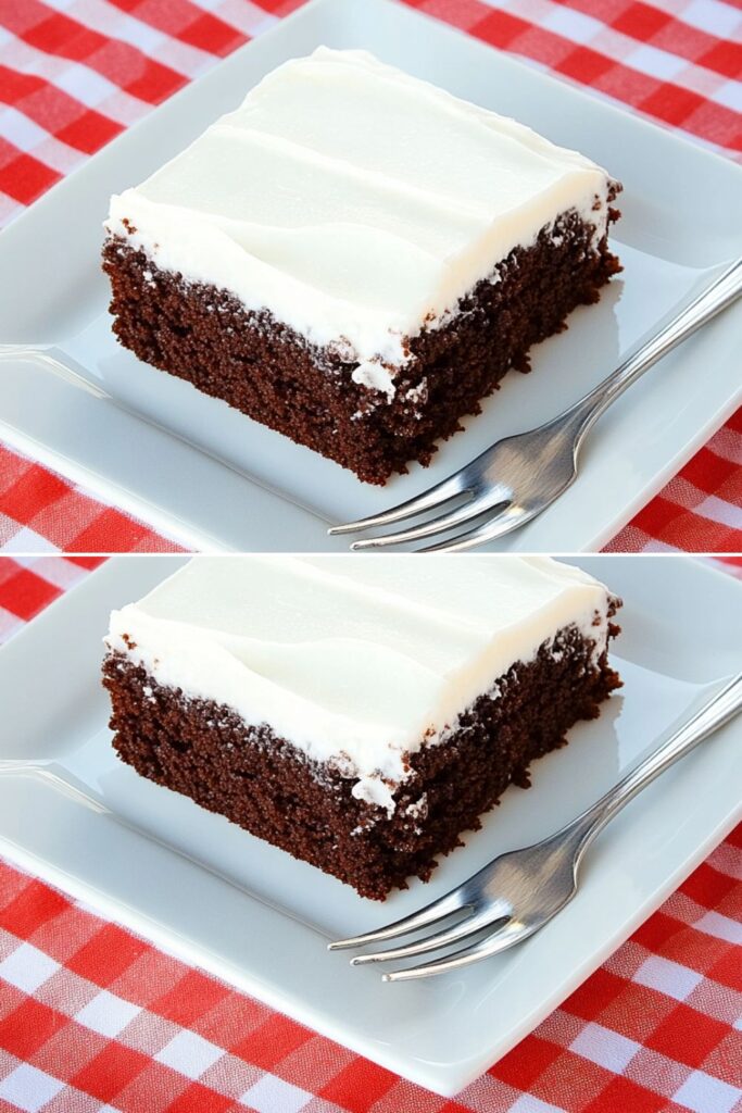 Texas Sheet Cake with Vanilla Bean Frosting