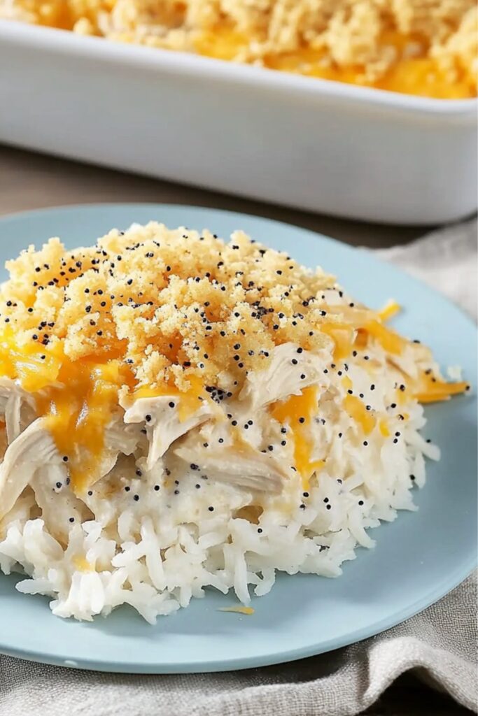 Poppy Seed Chicken Casserole