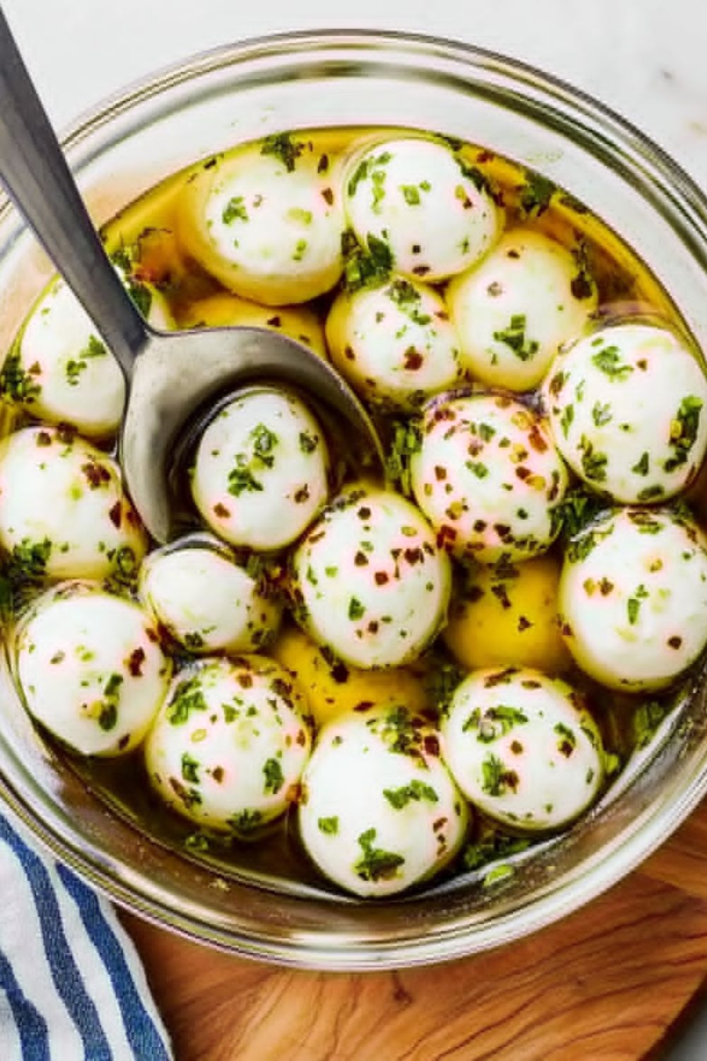 Marinated Mozzarella Balls