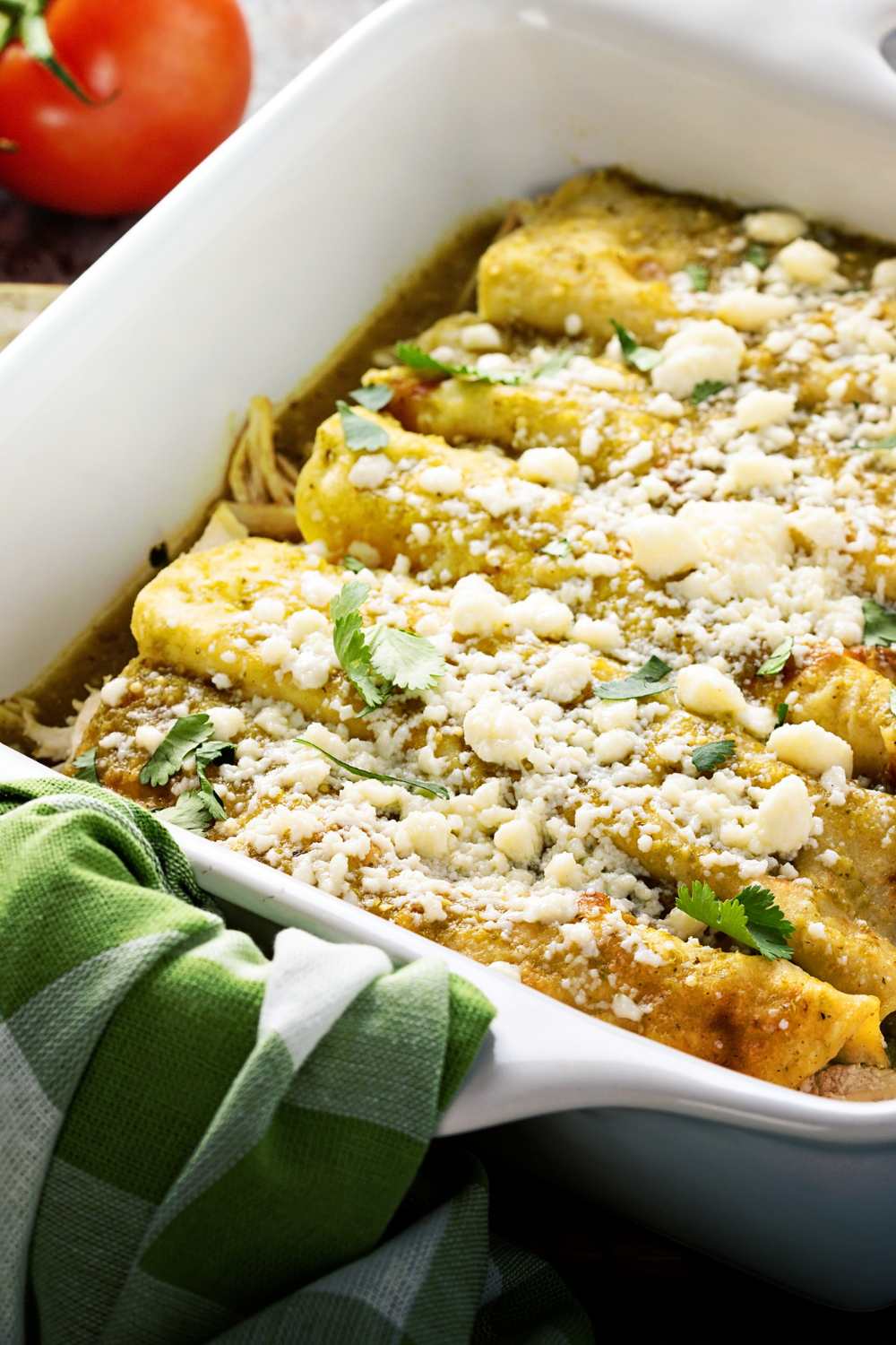 Pioneer Woman Green Chile Chicken Enchilada Casserole