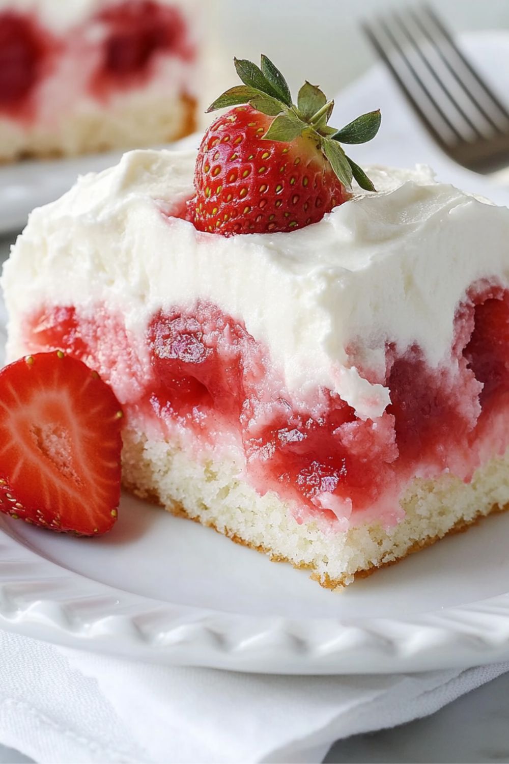 Strawberry Poke Cake