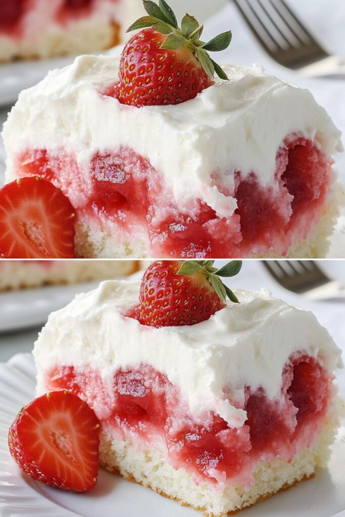 Strawberry Poke Cake