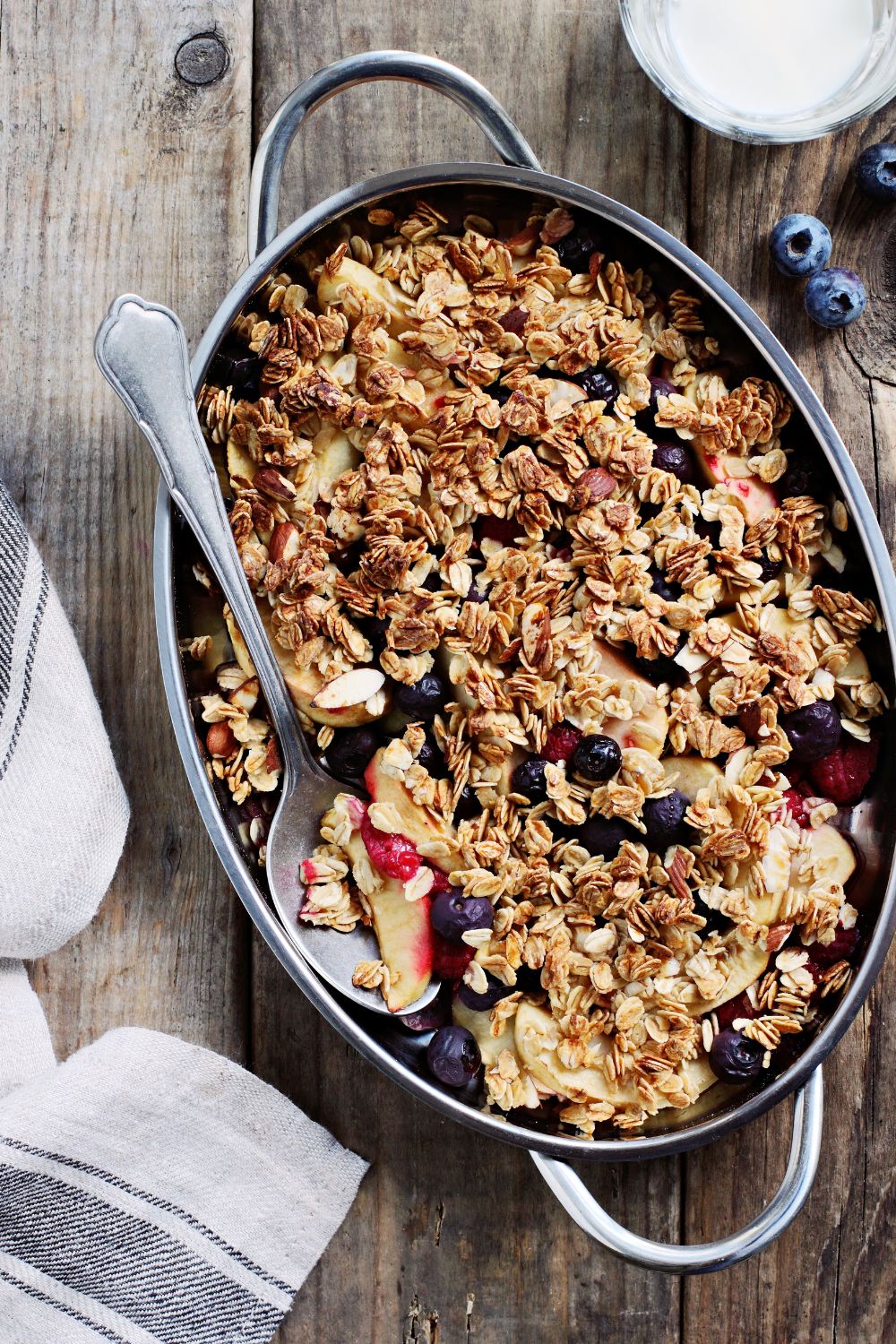 Pioneer Woman Blueberry Nectarine Crisp