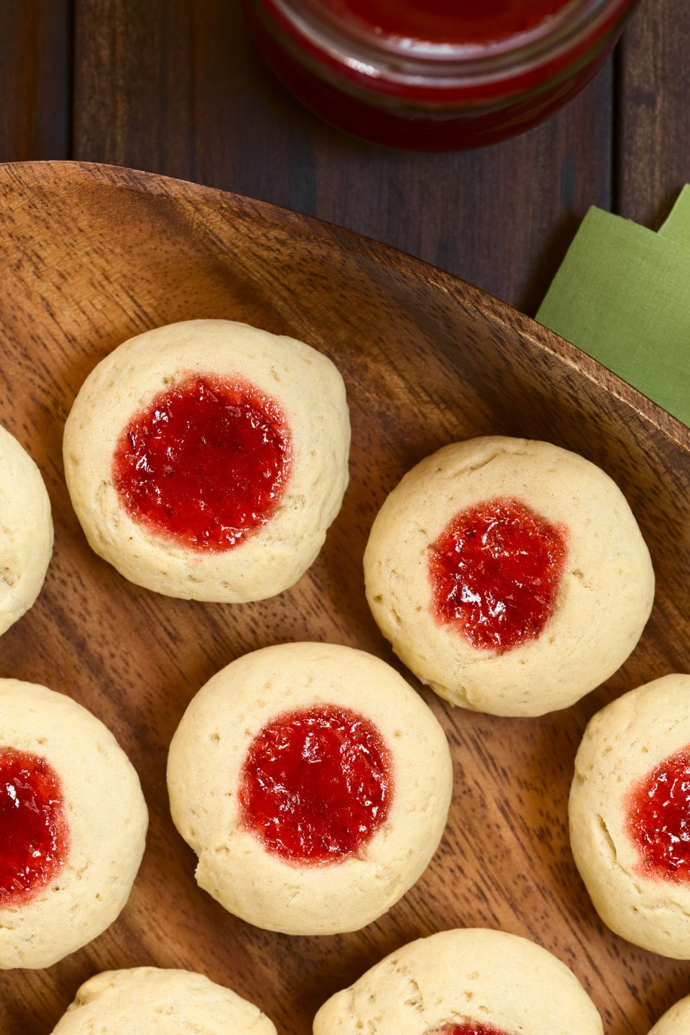 Pioneer Woman Jam Thumbprint Cookies