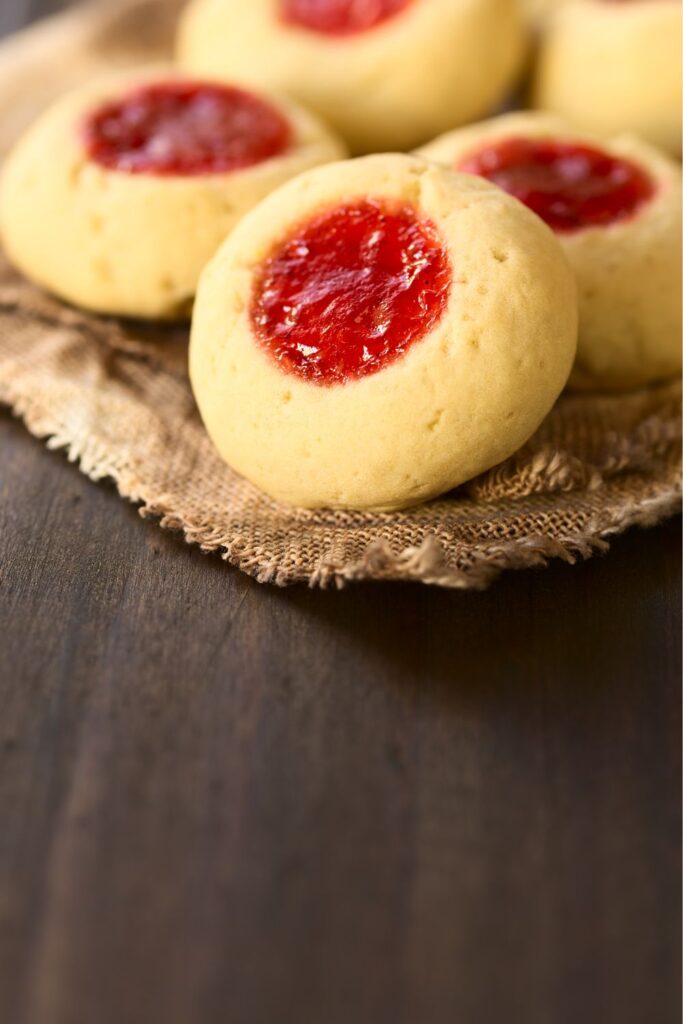 Pioneer Woman Jam Thumbprint Cookies