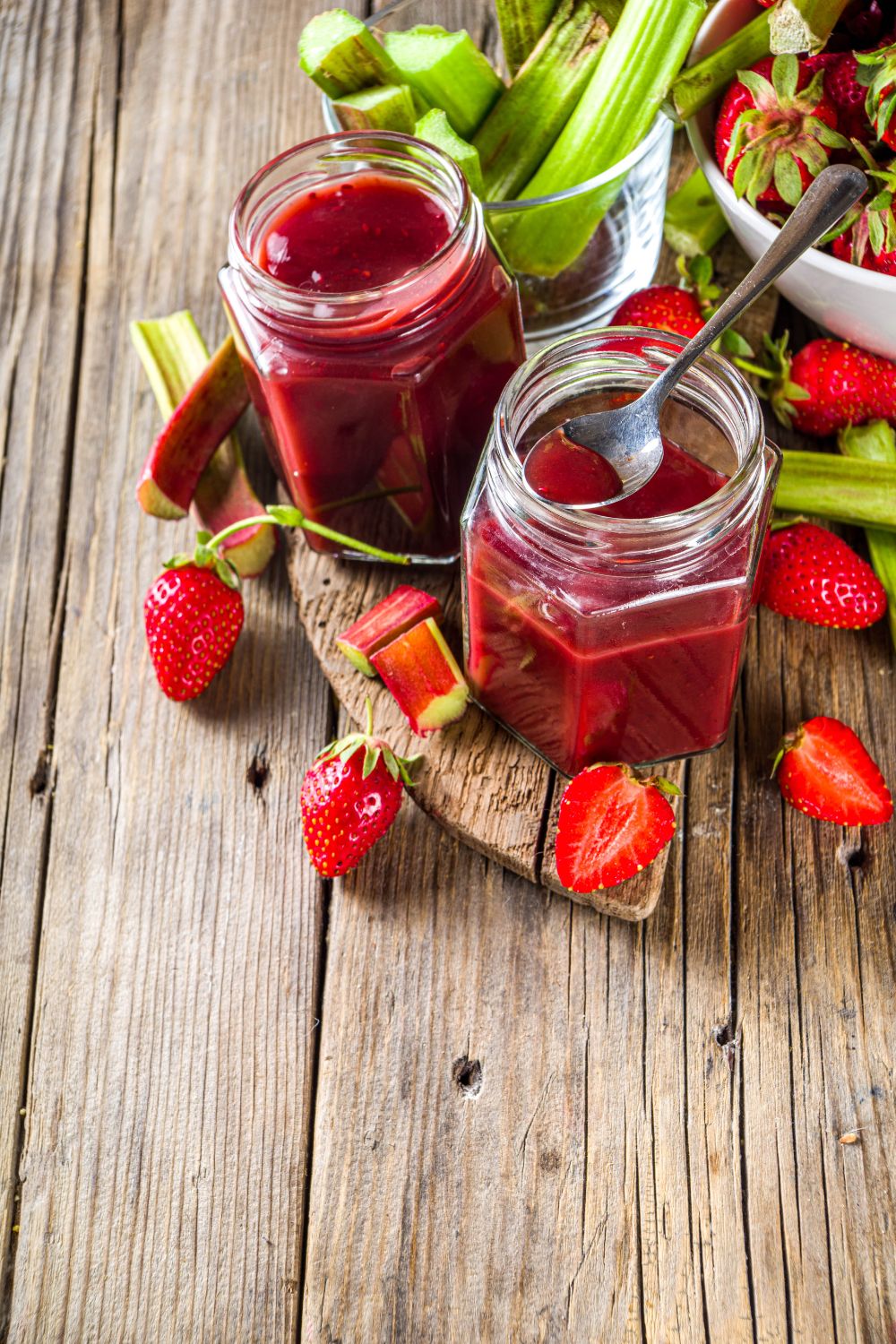 Pioneer Woman Strawberry Rhubarb Freezer Jam