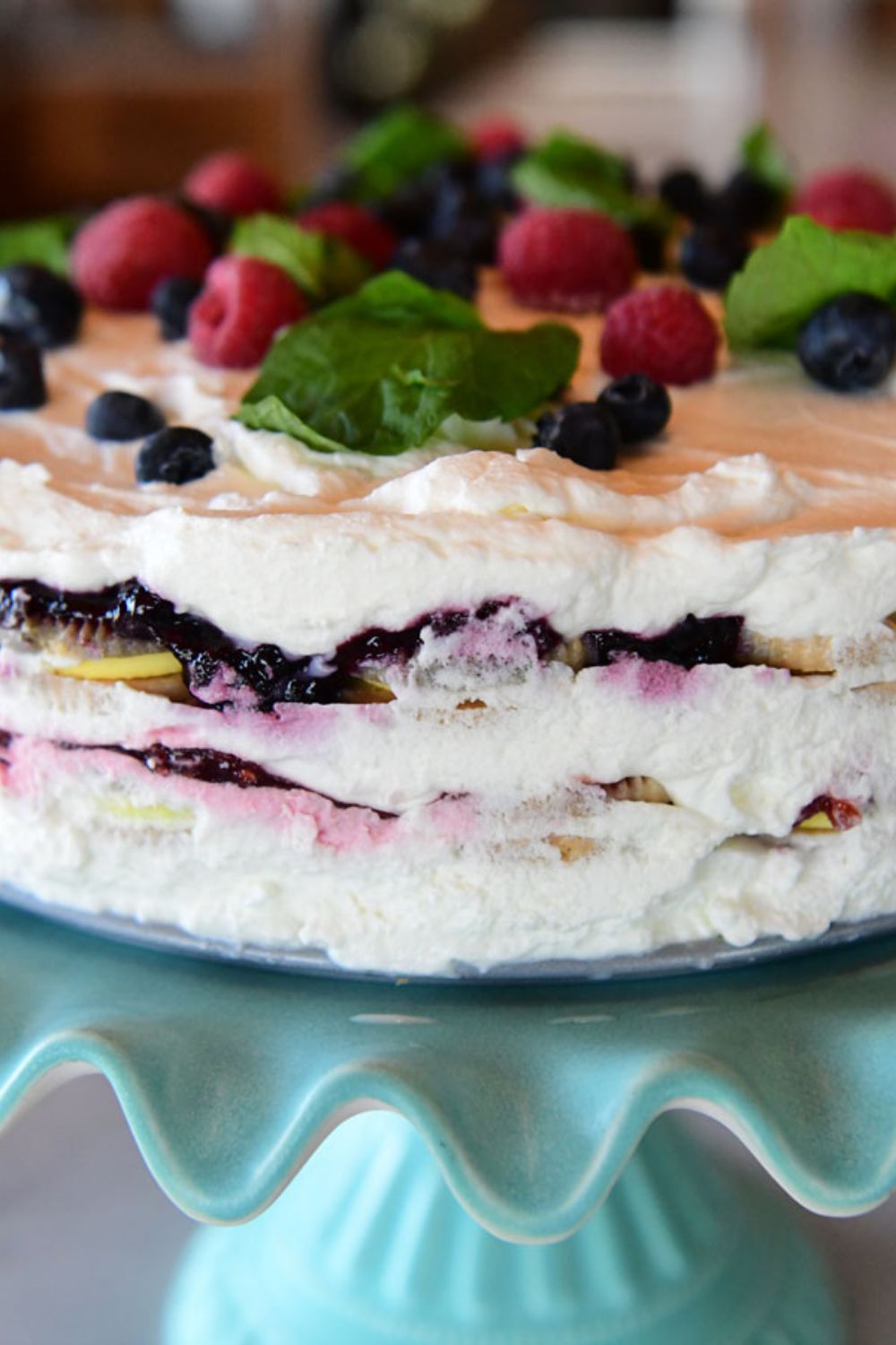 Pioneer Woman Lemon Berry Icebox Cake