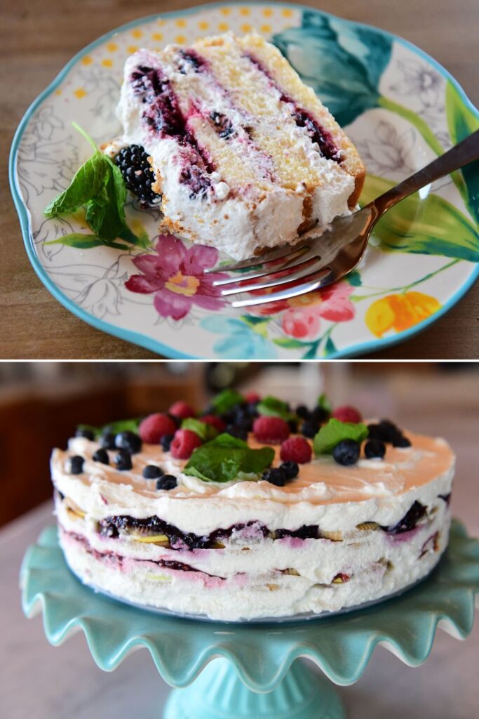 Pioneer Woman Lemon Berry Icebox Cake