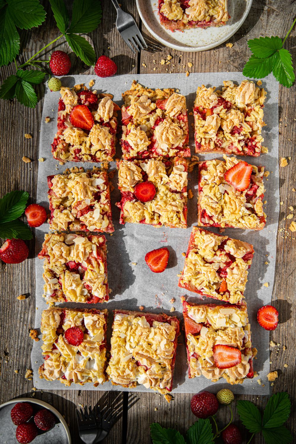 Pioneer Woman Strawberry Cobbler Squares