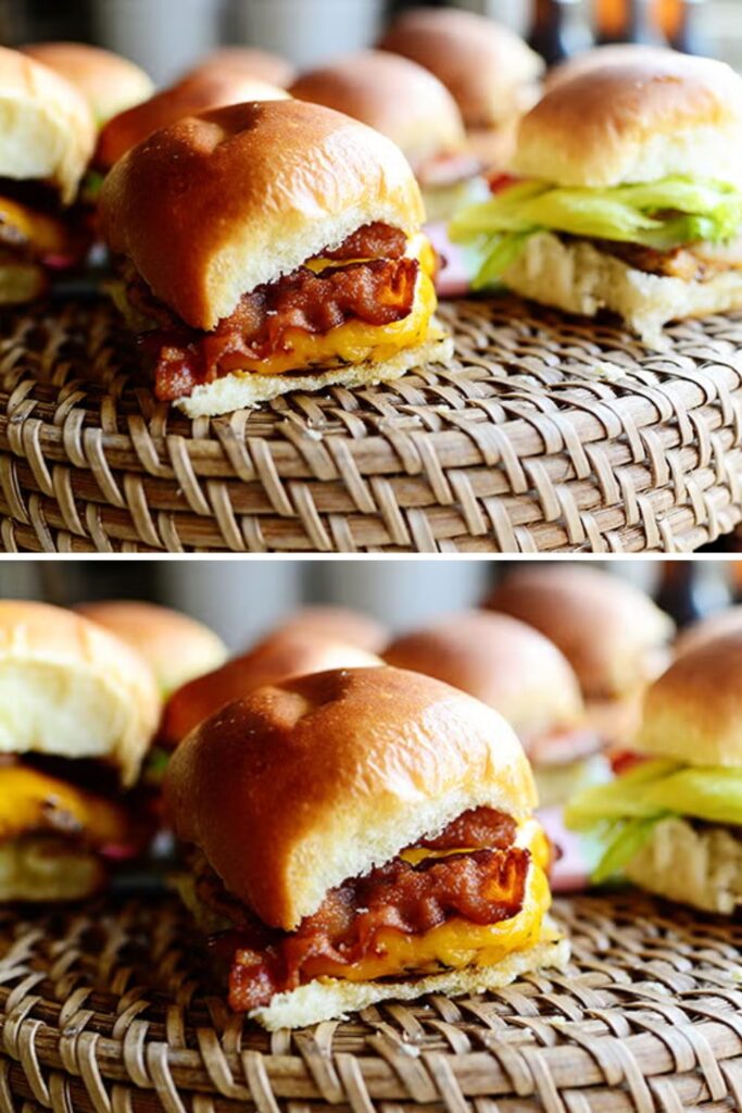 Pioneer Woman Chicken Bacon Sliders