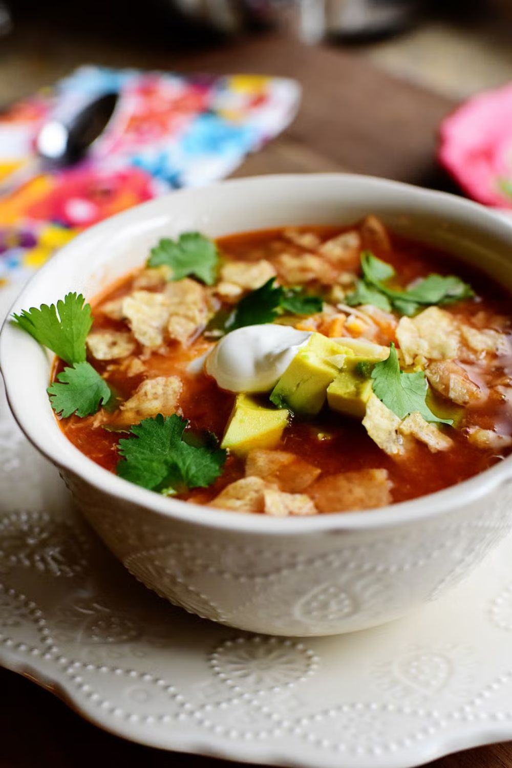 Pioneer Woman Crock Pot Chicken Tortilla Soup