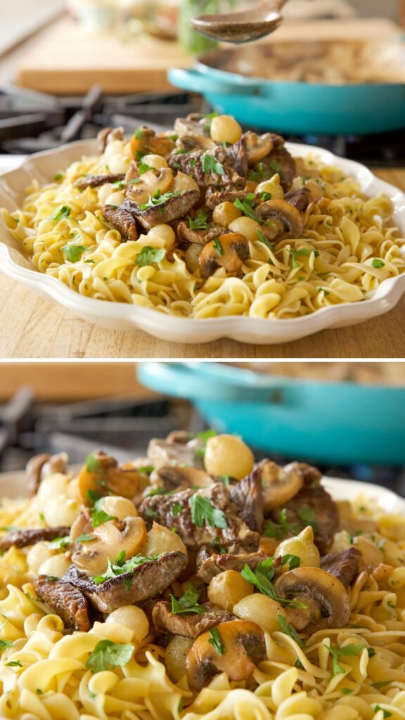 Pioneer Woman 16 Minute Beef Stroganoff