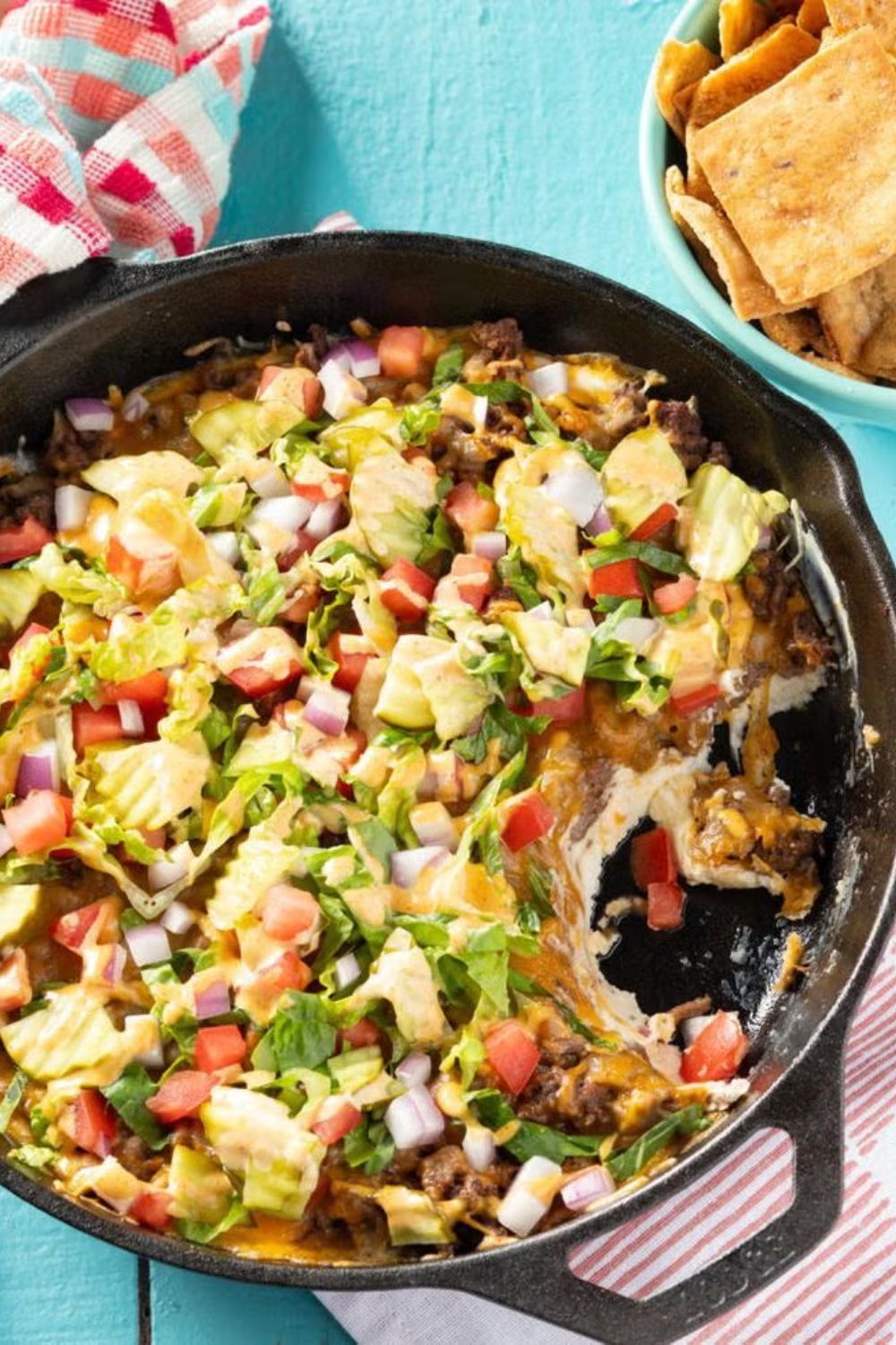 Pioneer Woman Cheeseburger Dip