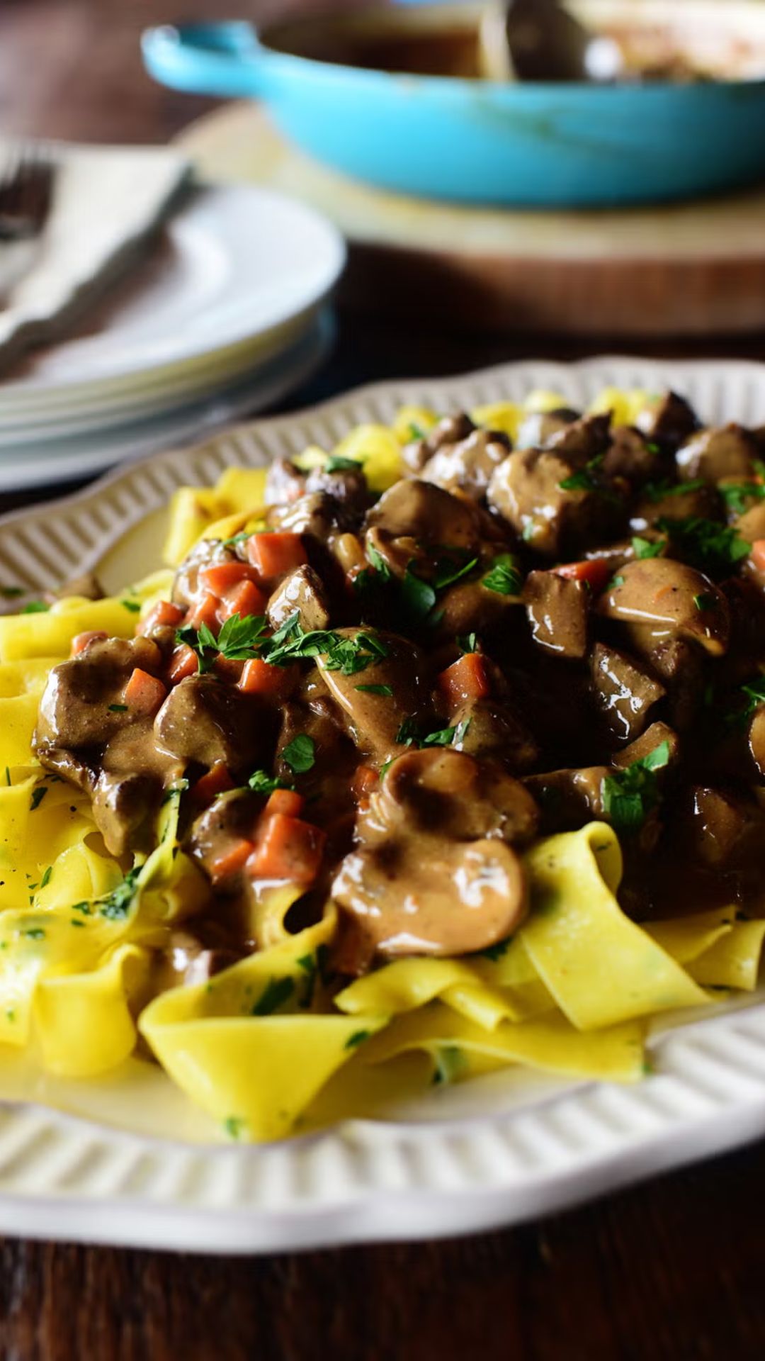 Pioneer Woman Beef Stroganoff