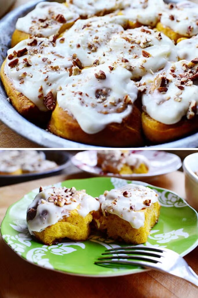 Pioneer Woman Pumpkin Cinnamon Rolls