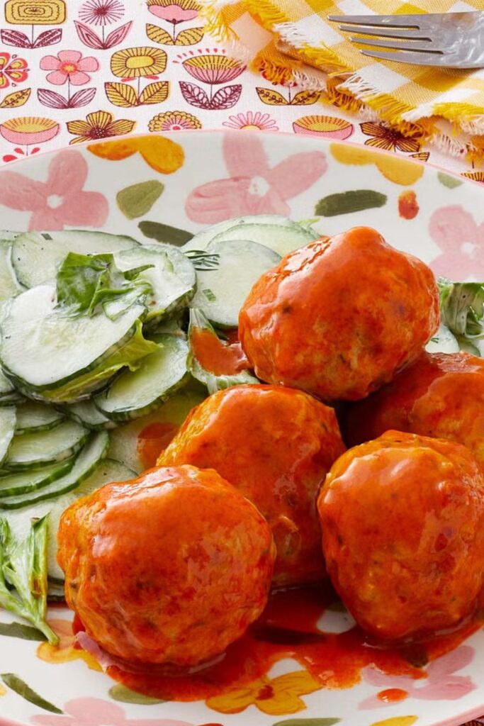 Pioneer Woman Buffalo Chicken Meatballs