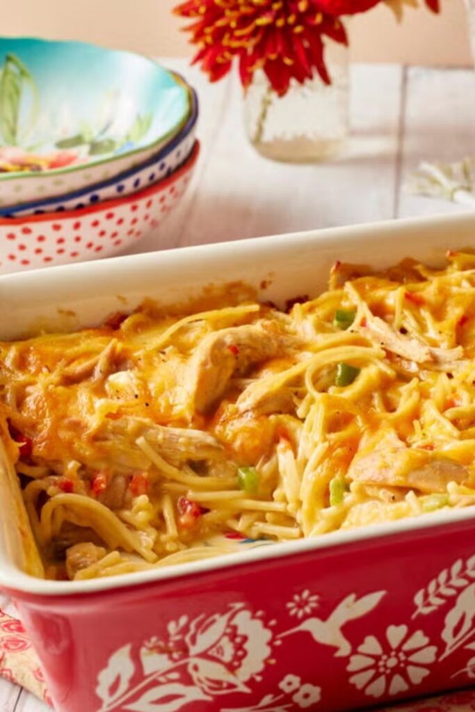 Pioneer Woman Chicken Spaghetti Bake