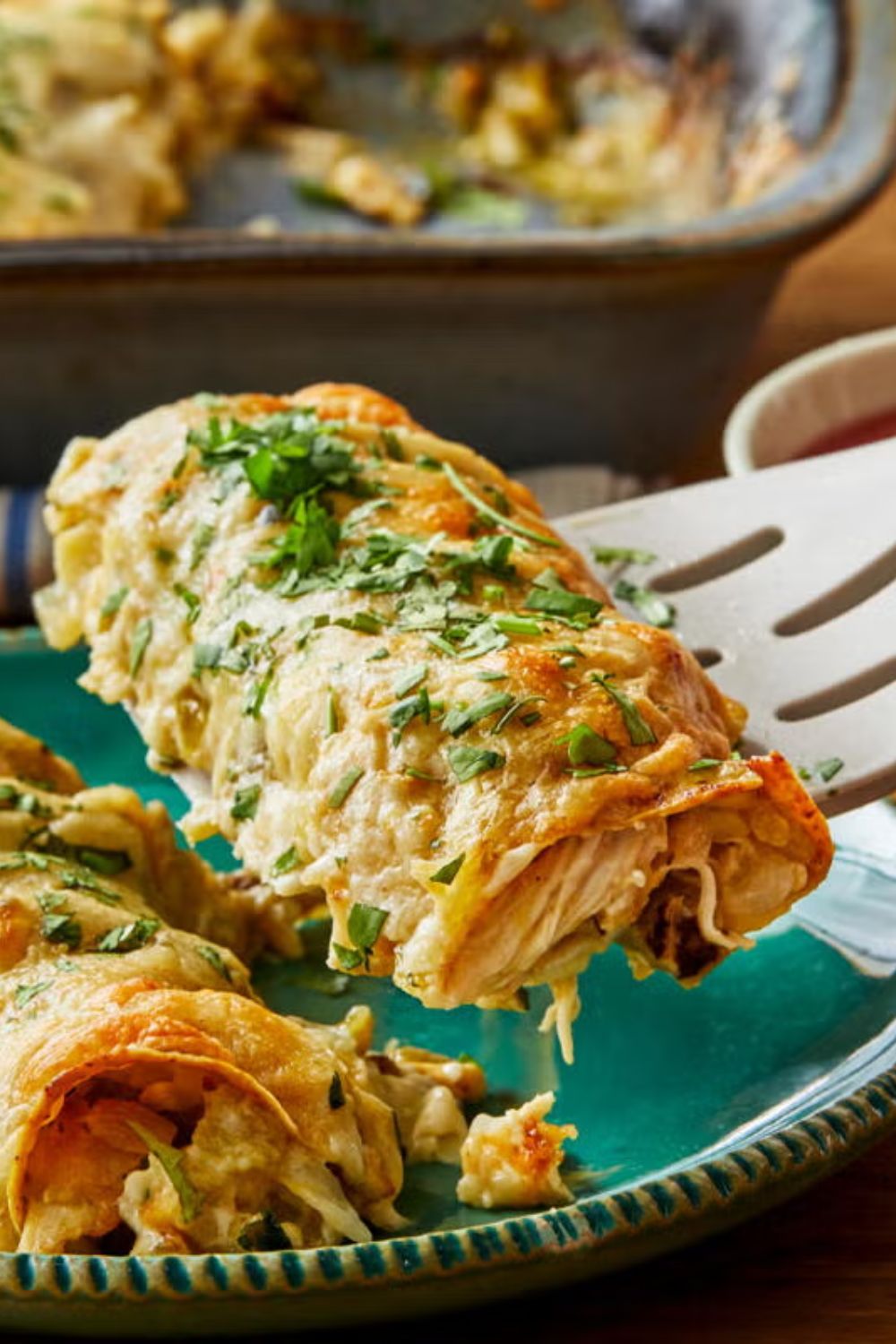 Pioneer Woman Green Chile Chicken Enchiladas