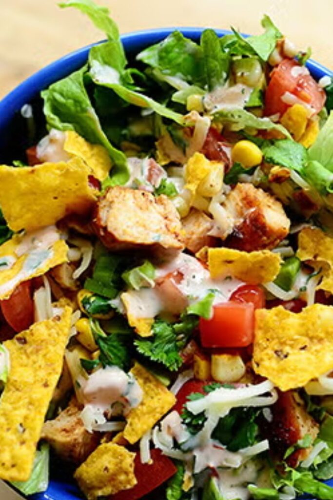 Pioneer Woman Taco Chicken Salad