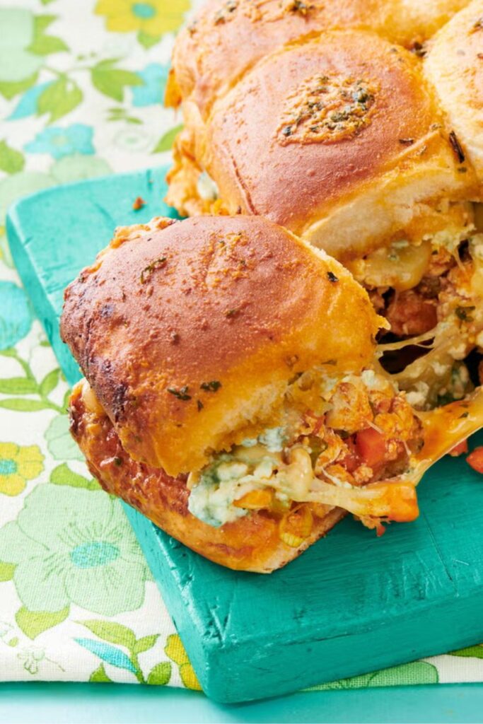 pioneer woman buffalo chicken sliders