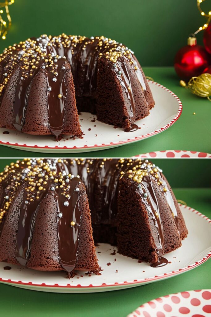 Chocolate Bundt Cake​