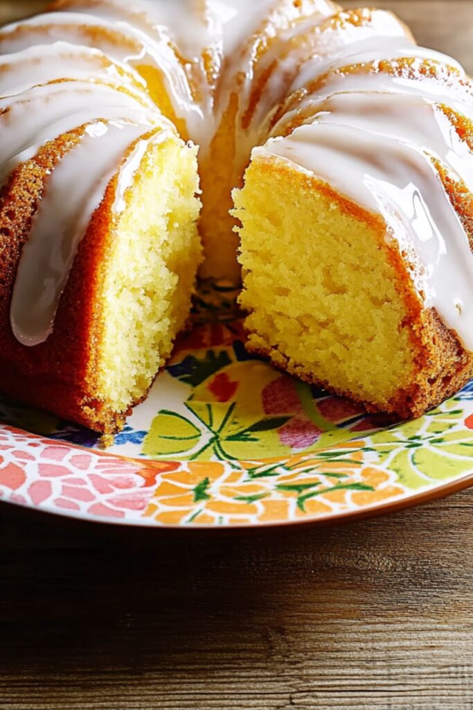 Lemon Lime Pound Cake