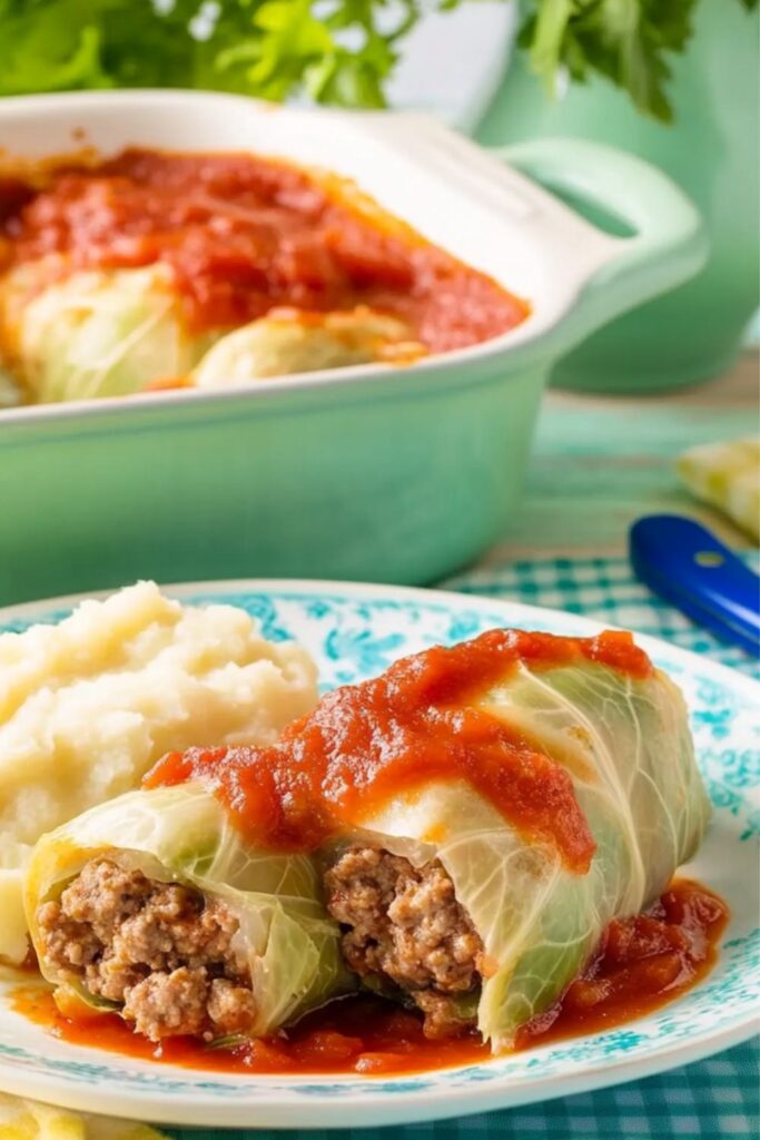 Stuffed Cabbage Casserole