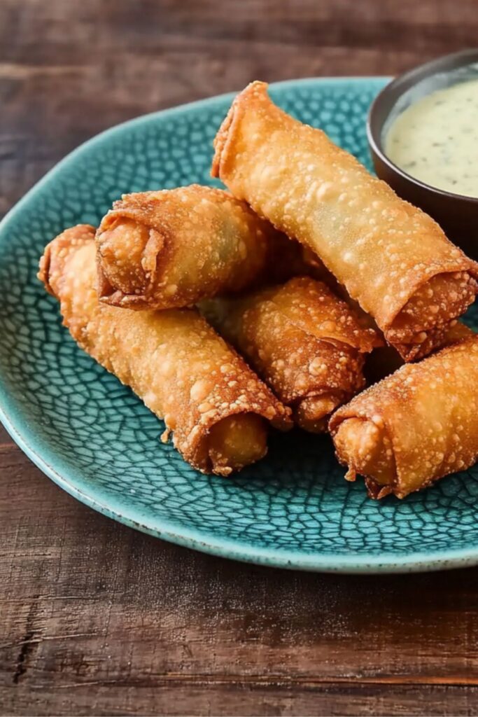 Mac And Cheese Egg Rolls