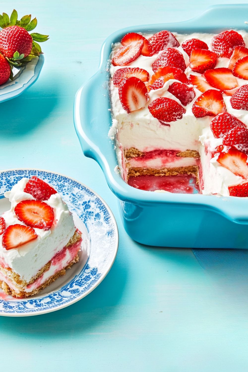 Strawberry Icebox Cake