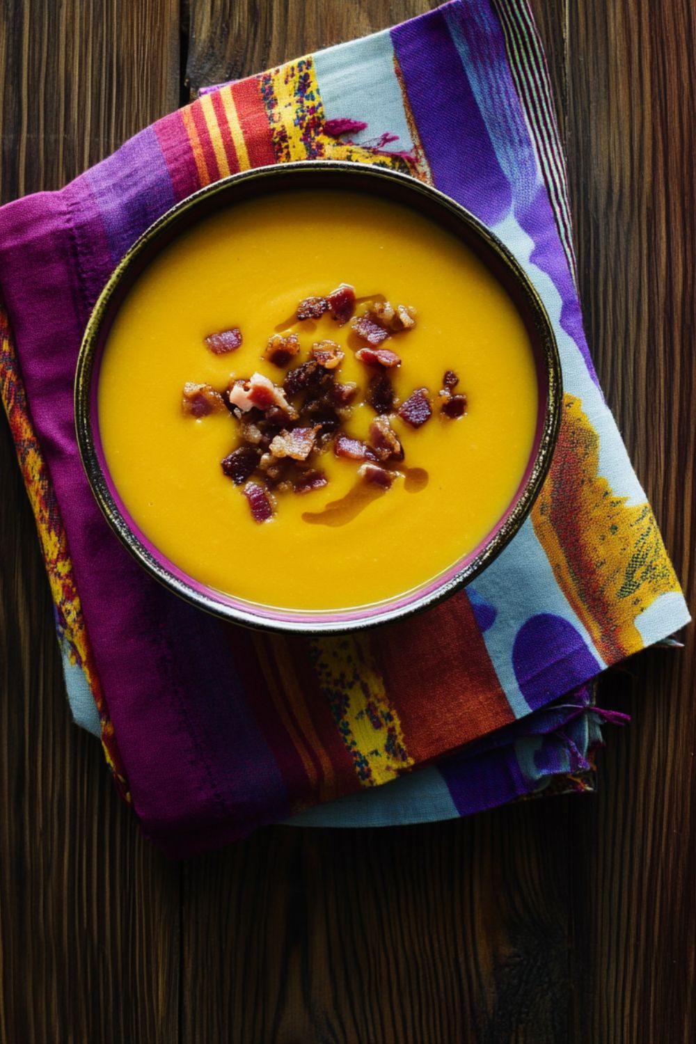 Pioneer Woman Butternut Squash Soup with Bacon