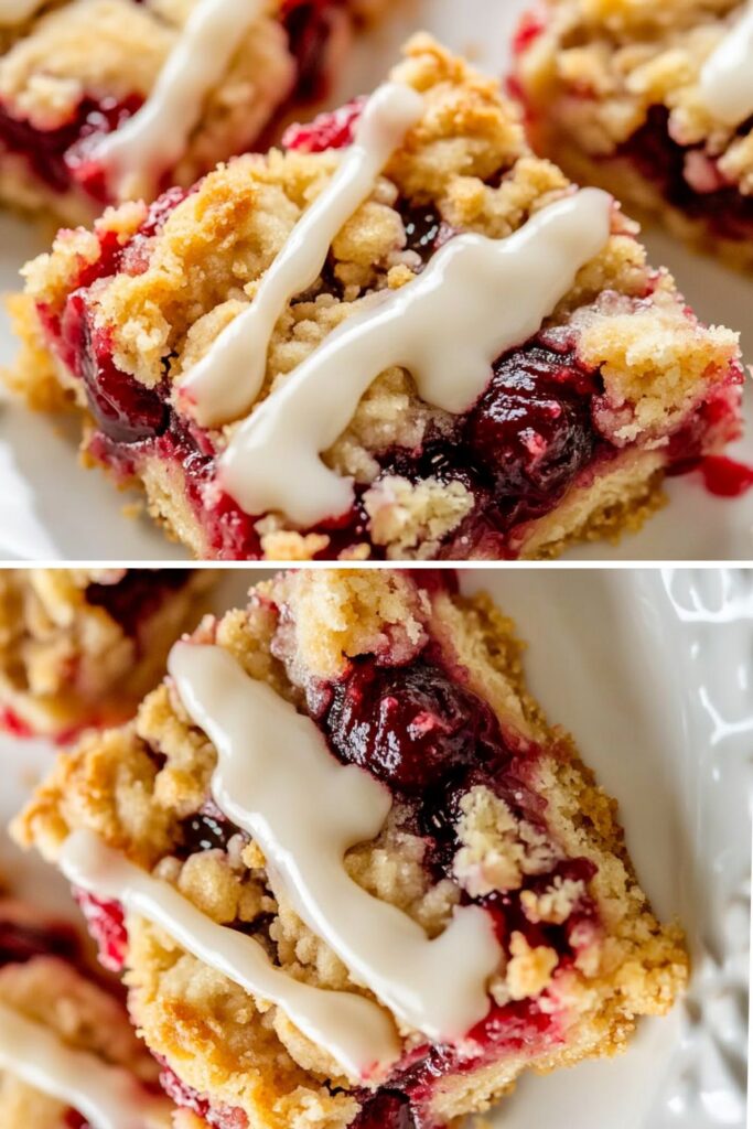 Cherry Pie Cookie Bars