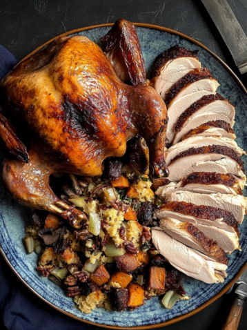 Alton Brown Turkey With Stuffing