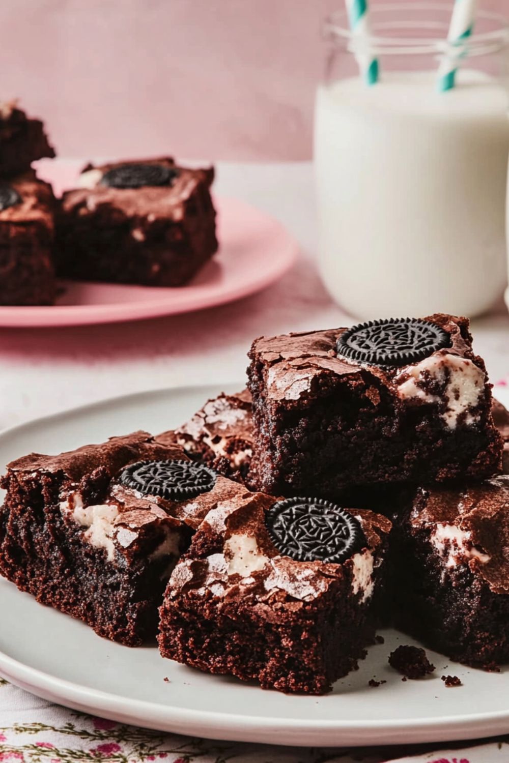 Pioneer Woman Creamy Oreo Brownies