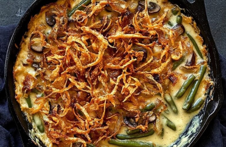 Alton Brown Green Bean Casserole