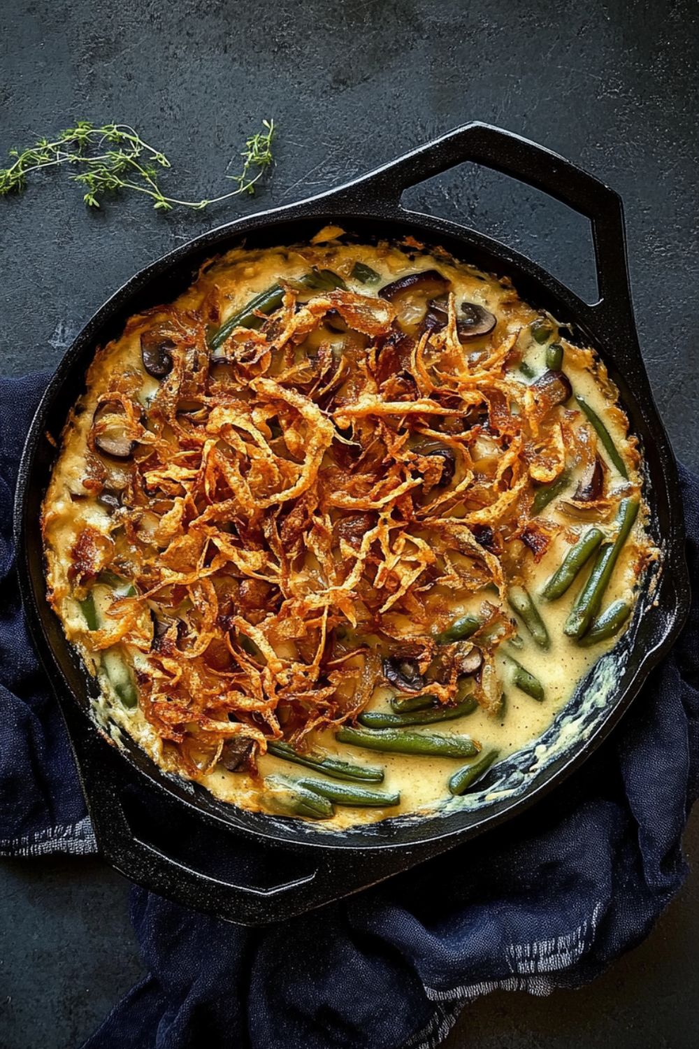 Alton Brown Green Bean Casserole