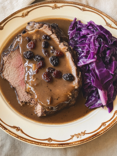 Alton Brown Sauerbraten