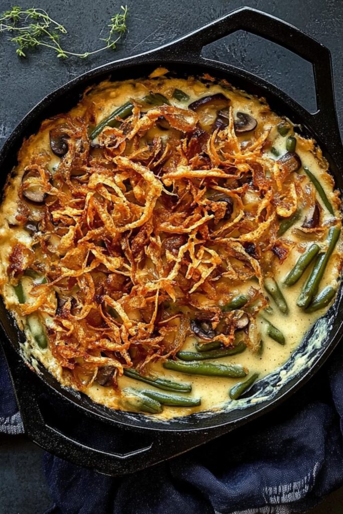 Alton Brown Green Bean Casserole
