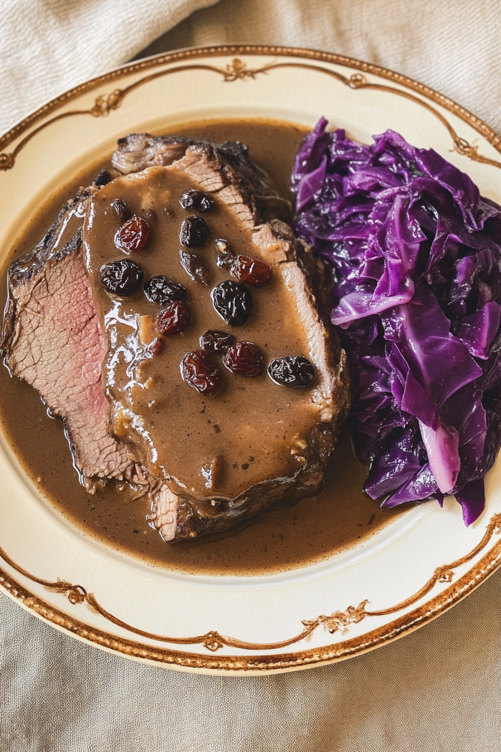 Alton Brown Sauerbraten