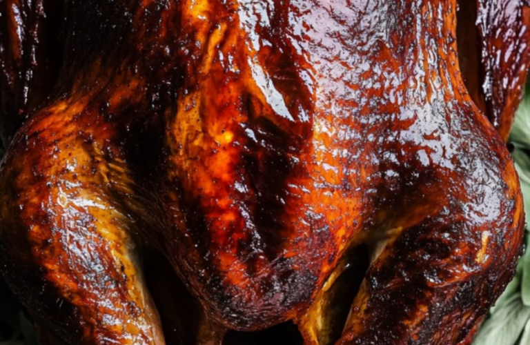 Alton Brown Honey Brined Smoked Turkey