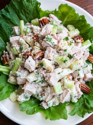 Alton Brown Smoked Turkey Salad