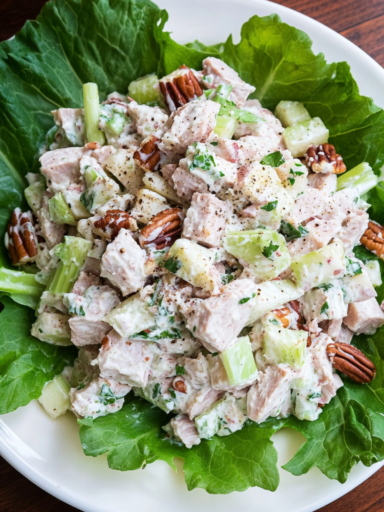 Alton Brown Smoked Turkey Salad