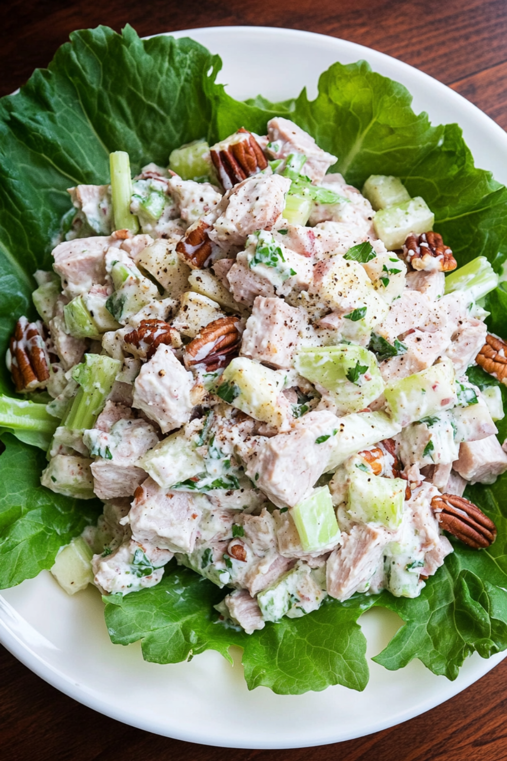 Alton Brown Smoked Turkey Salad