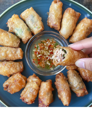 Alton Brown Lumpia Shanghai (Filipino Spring Rolls)