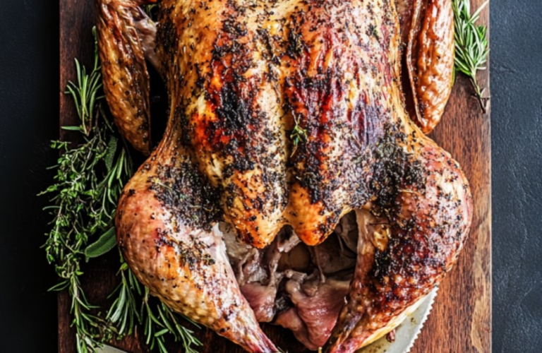 Alton Brown Spatchcocked Roast Turkey