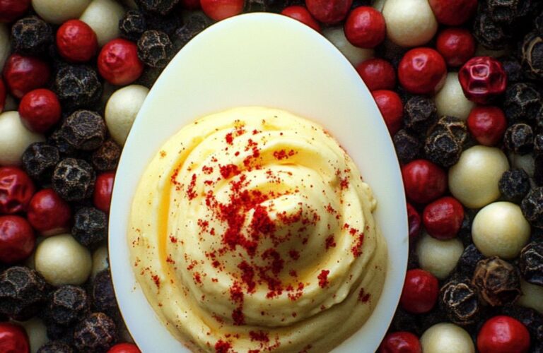 5-Pepper Deviled Eggs