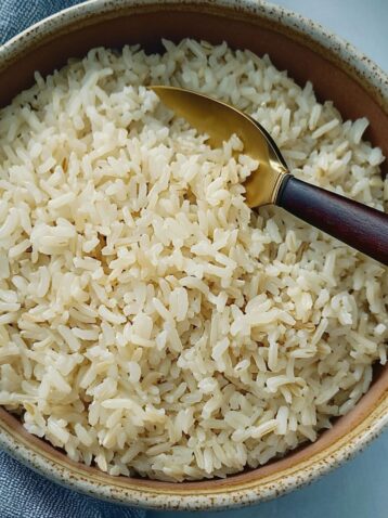 Alton Brown Baked Brown Rice