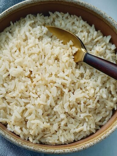 Alton Brown Baked Brown Rice